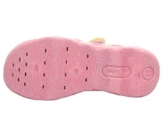 Superfit Bubble hjemmesko/ballerina gul/rosa mix